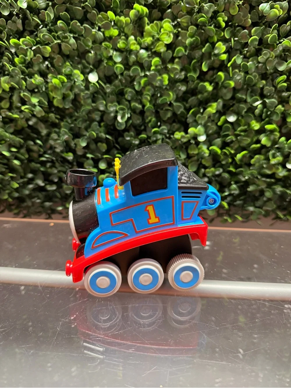 Thomas & Friends Blue and Red Train Engine Toy Press and Go